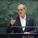 Iranian-Americans and dissidents rallied against ‘murderous regime agents’ as Iran’s president addressed UNGA